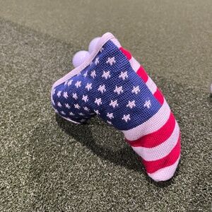 Smathers and Branson - American Flag Needlepoint Putter Cover